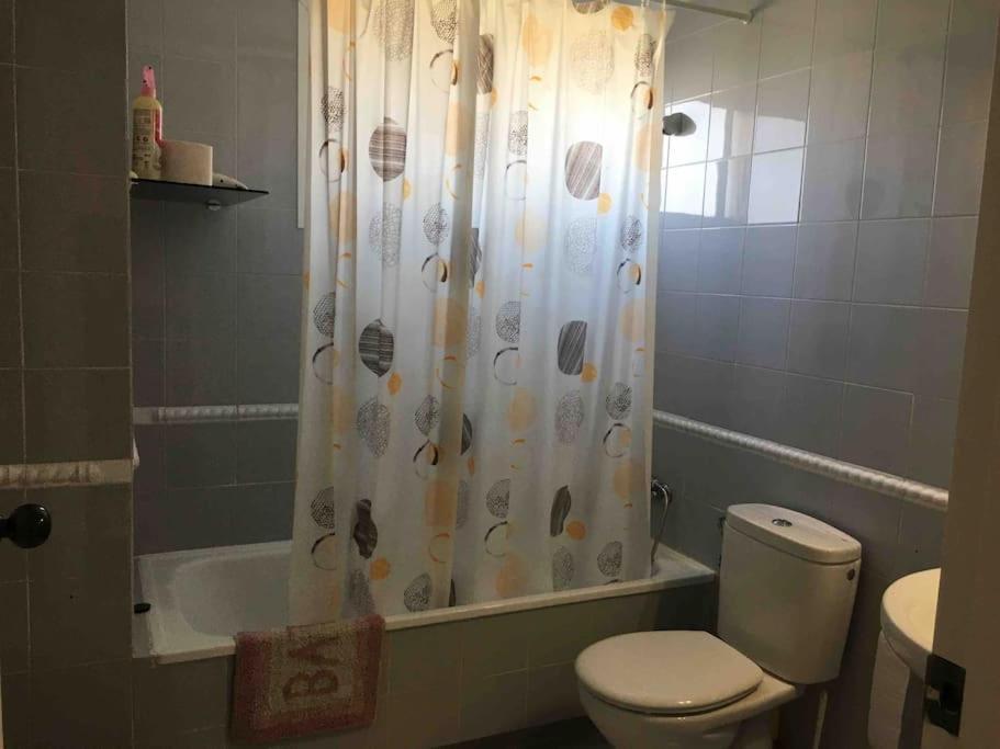 Apartamento Segunda Linea De Playa Con Piscina Ел Алтет Екстериор снимка