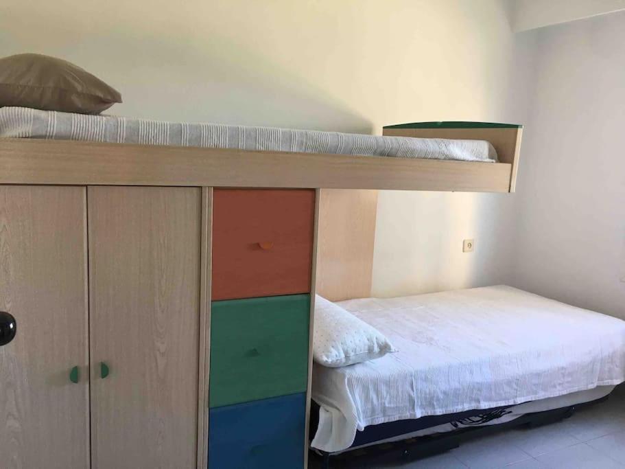 Apartamento Segunda Linea De Playa Con Piscina Ел Алтет Екстериор снимка